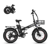 Heybike Mars Electric Bike Foldable 20" x 4.0 Fat Tire Electric Bicycle with 500W Motor