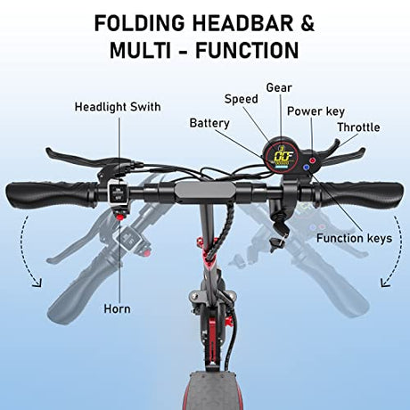 EVERCROSS Electric Scooter, Electric Scooter for Adults with 800W Motor