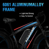 SENADA Electric Bike for Adults 48V 17.5Ah Fat Tire Electric Bikes