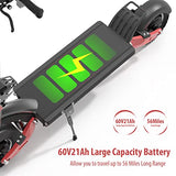 [US Warehouse] Electric Scooter for Adults, Max Speed 43.5Mph