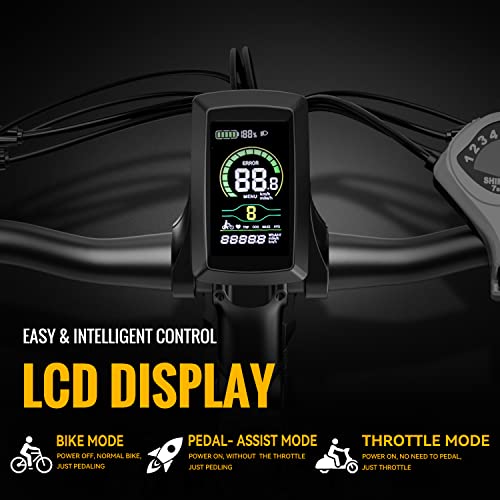 Heybike Race Max 27.5" Electric Bike for Adults 500W Brushless Motor 48V 12.5AH Removable Battery