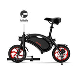 Jetson Bolt Adult Folding Electric Ride-On, Foot Pegs, Easy-Folding
