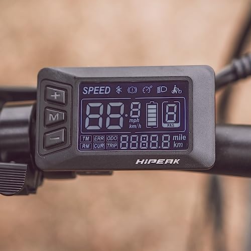 Hipeak Electric Bike for Adults, Ebike 750W/48V/15Ah, 20" x 4.0" Fat Tires Electric Bike