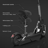 isinwheel X1 Electric Scooter, Max Power 800W, Up to 25 Miles Range