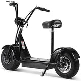 Fatboy 800w Rear Hub Motor Electric Scooter with Seat and 15" Pneumatic Tires