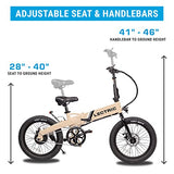 LECTRIC XP™ Lite Electric Bike | Adult Folding Bikes - Weighs Only 46lbs