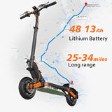 JOYOR S5 Electric Scooters, 31 MPH & 34 Miles,800W Scooter for Adults 330 Lbs