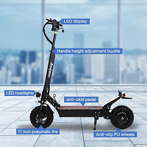 Electric Kick Scooter for Adults - 2500W Motor, Up to 30 MPH & 20-30 Miles