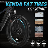 VELOWAVE Electric Bike Adults 750W BAFANG Motor 48V 15Ah LG Cells Battery