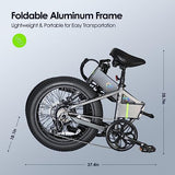 Oraimo 750W-1000W Electric Bike for Adults, 557Wh UL-Listed Hidden Battery Up to 45 Miles