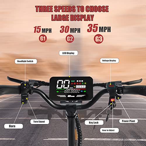 ANDBEE Electric Scooter for Adults Up to 35 MPH & 20-30 Miles