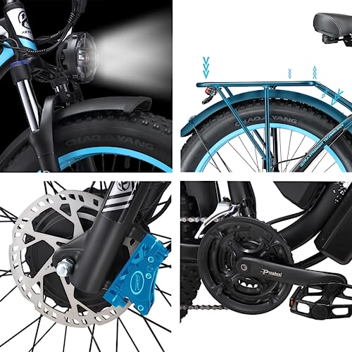 COLOCYC KETELES Electric Bike for Adults 2000W Dual Motor 48V/23Ah