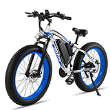 26''Electric Bike for Adults with 48V 13Ah Removable Battery,750W Fat Tire