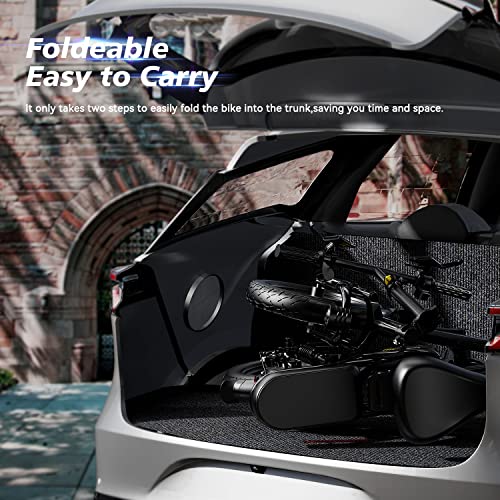 Electric Bike, Foldable Electric Bicycles for Women, Teens, Men,