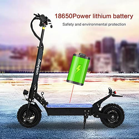 Electric Kick Scooter for Adults - 2500W Motor, Up to 30 MPH & 20-30 Miles