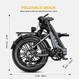 Heybike Ranger S Electric Bike for Adults, Foldable 750W Ebike