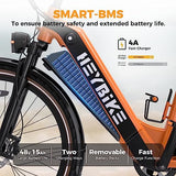 Heybike Cityrun Electric Bike, 500W City Cruiser Ebike