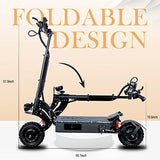 JGH 6000W 40Ah Dual Motor Electric Scooter Adults with Seat