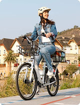 Oraimo Electric Bike for Adults 3A Fast Charge, 36V 10.4Ah UL-Certified Li-ion Battery