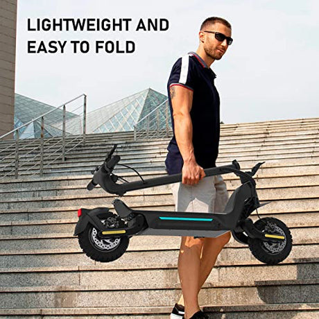Electric Scooter for Adults，Electric Scooter 800W Motor 10" Tires,Up to 28 Mph