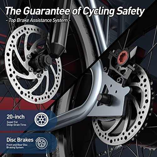 SMARTRAVEL Electric Bike 32MPH E Bikes for Adults Electric with 1200W 48V/20Ah Removable Battery