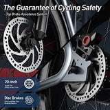 SMARTRAVEL Electric Bike 32MPH E Bikes for Adults Electric with 1200W 48V/20Ah Removable Battery