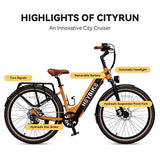 Heybike Cityrun Electric Bike, 500W City Cruiser Ebike