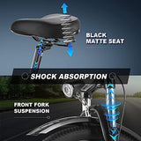 ANCHEER Electric Bike for Adults, EBike with 48V 500Wh Removable Battery