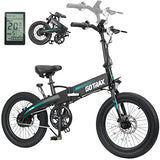 Gotrax R1 20" Folding Electric Bike for Adults, 20Mph Power by 350W