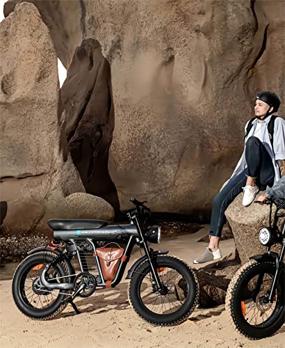 SMARTRAVEL Electric Bike 32MPH E Bikes for Adults Electric with 1200W 48V/20Ah Removable Battery