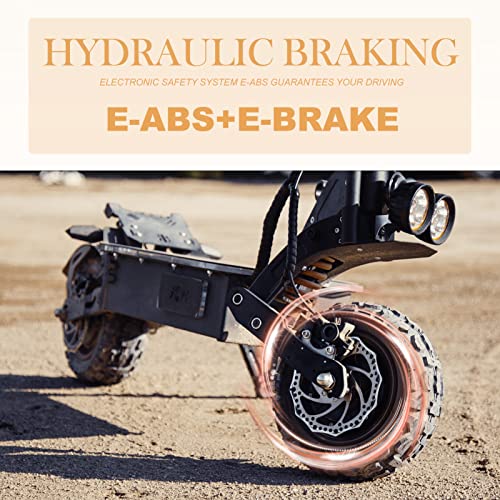 JGH 6000W 40Ah Dual Motor Electric Scooter Adults with Seat