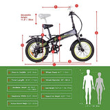 SENADA Folding Electric Bike for Adults, 28MPH 62Miles Range