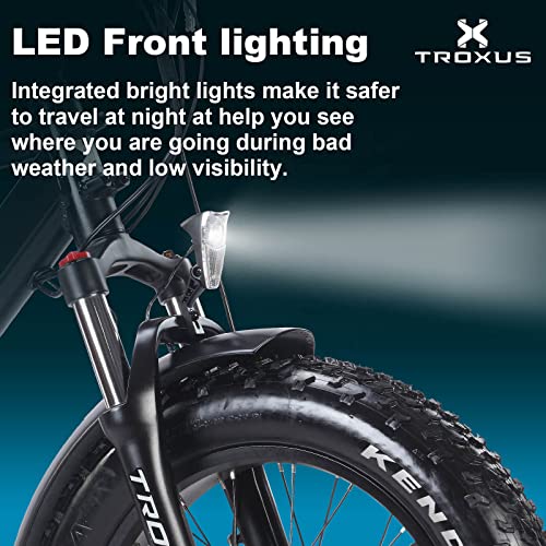 TROXUS Electric Bike for Adults with 750W Motor