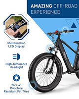 Hiboy P6 Electric Bike 28MPH 62.1Miles Range 750W Motor 48V 13Ah Removable Battery