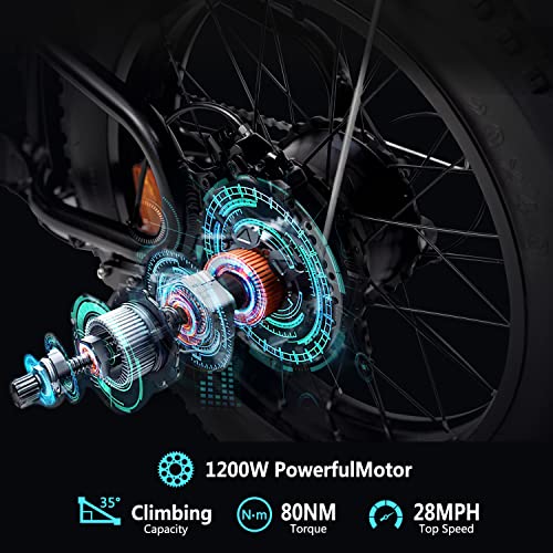 SMARTRAVEL DK400 Electric Bike Ebike with 1200W Motor