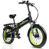 SENADA Folding Electric Bike for Adults, 28MPH 62Miles Range