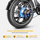 Heybike Ranger S Electric Bike for Adults, Foldable 750W Ebike