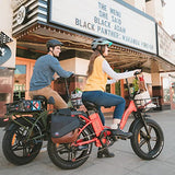 Rattan 750W LM/LF Pro Electric Bike for Adults 20" x 4.0 Fat Tire Electric Bicycles