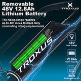 TROXUS Electric Bike for Adults with 750W Motor