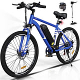 HITWAY Electric Bike for Adults, 26" E Bike 500W Removable Electric Bike