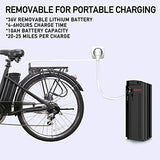 NAKTO Electric Bike Electric City Bike 350W Ebike 26'' Electric Bicycle