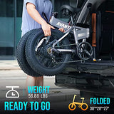 AVANTREK Cybertrack 200 Electric Bike Foldable 20"x4" Fat Tire Electric Bicycle