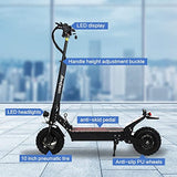 Recherclie Snow Electric Kick Scooter for Adults - 2500W Motor, Up to 30 MPH & 37 Miles