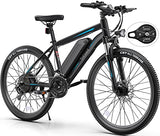 TotGuard Electric Bike, 27.5" Electric Bike for Adults 500W Ebike 21.6MPH Adult Electric Bicycles Electric Mountain Bike