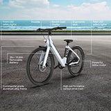 Bird Electric Bike white for adults 500W Motor, 26" Woman Bird EBike Up to 50 MI - 36V Removable Battery