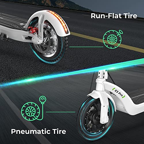 isinwheel X3Pro Electric Scooter, 1200W Motor E-Scooter,12" Fat Tires