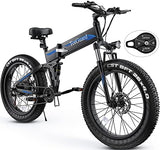 TotGuard Electric Bike, 26"x4" Electric Bike for Adults Fat Tire 500W 21.6MPH Ebike