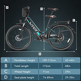 Vivi Electric Bike 500W, 26" Ebike for Adults