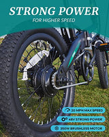 Gotrax R1 20" Folding Electric Bike for Adults, 20Mph Power by 350W