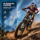 Electric Mountain Bike 26'' Dual Motor 1500W 48V 18A Ebike for Adult